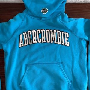 Abercrombie and Fitch hoodie blue (size Large)